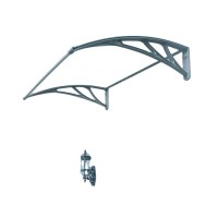 Durable polycarbonate awning wall mount plastic bracket used awnings for sale