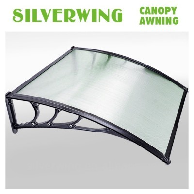 Hollow PC Canopy Door Window Awning Polycarbonate Cover for Front door Canopy