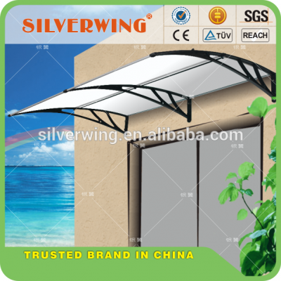 High quality 1.5m aluminum awning parts rain cover for balcony butterfly gazebo (YY-H1)