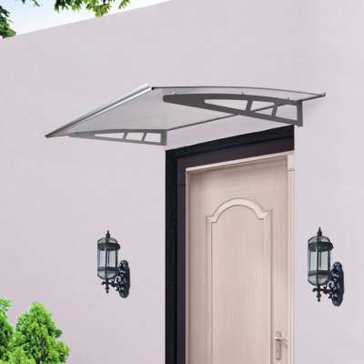 Euro-design durable door aluminum polycarbonate awnings